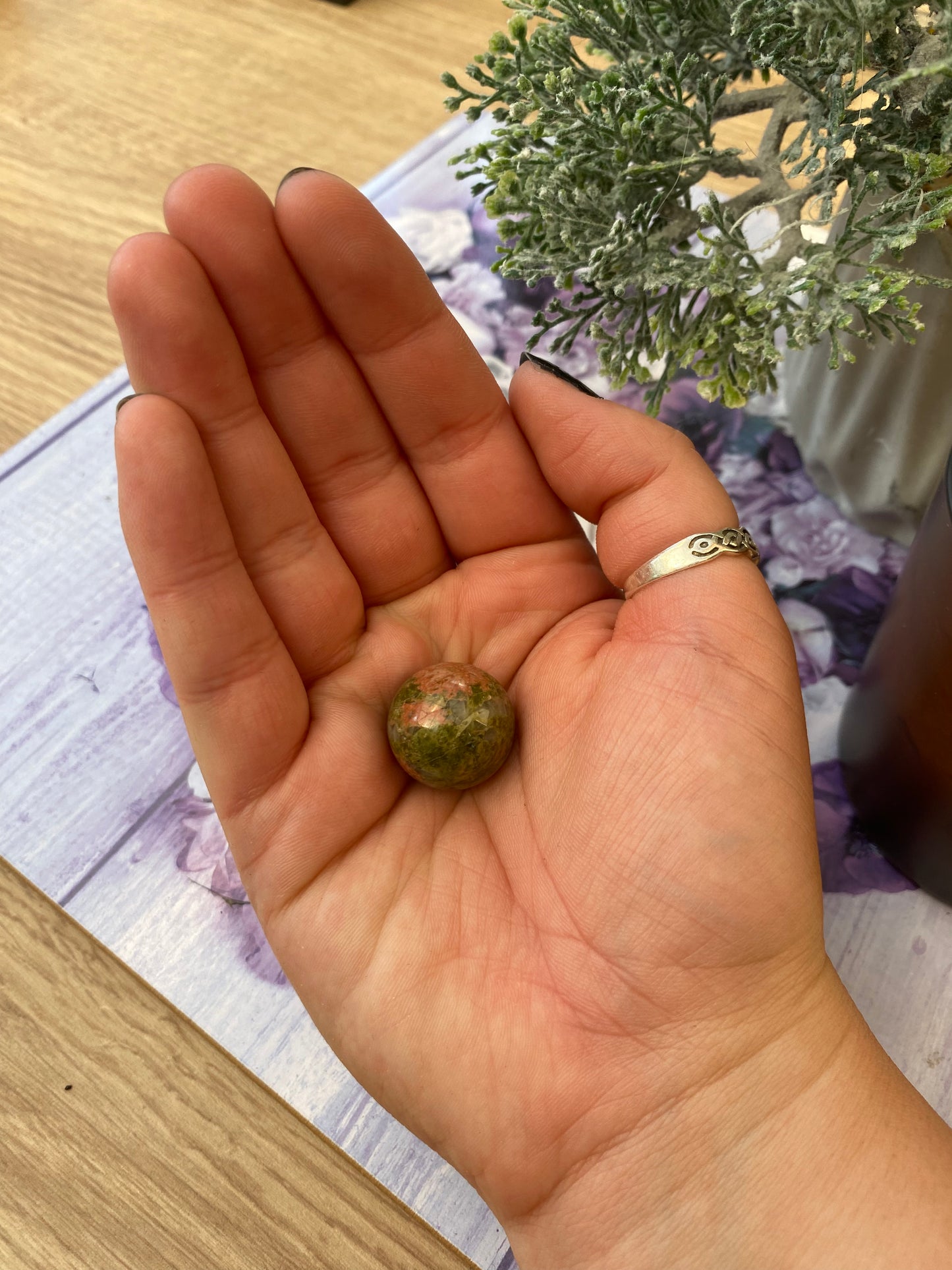 Unakite Mini Sphere