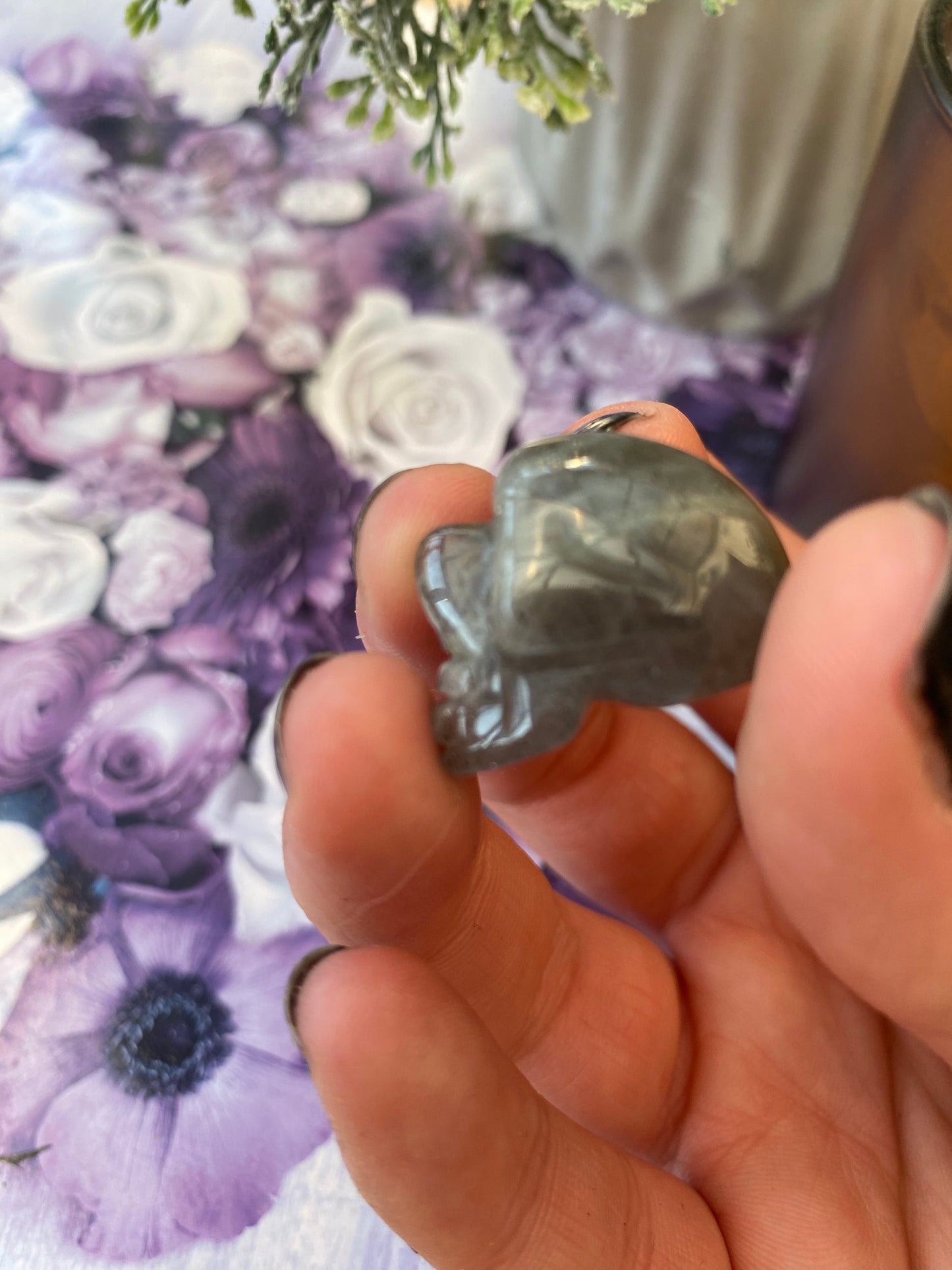 Labradorite Skull