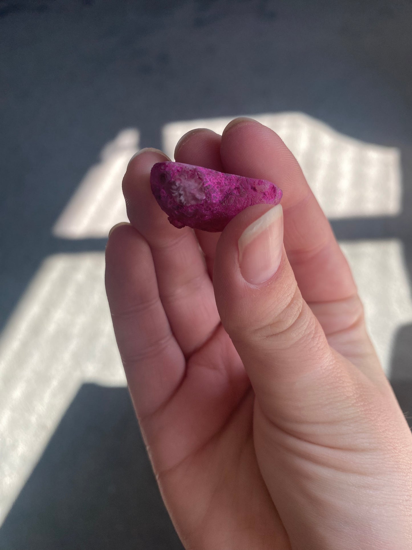 Pink Agate Geode Half Small
