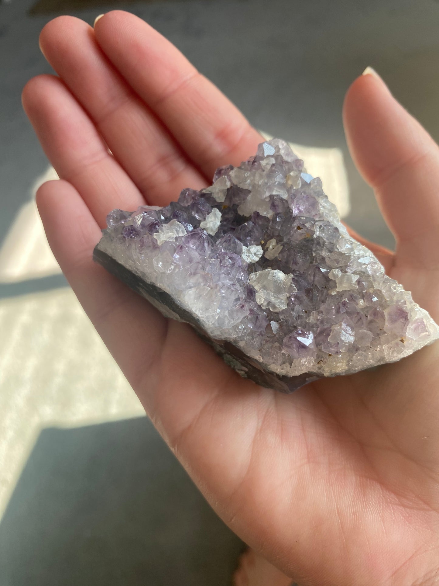 Amethyst Cluster Crystal