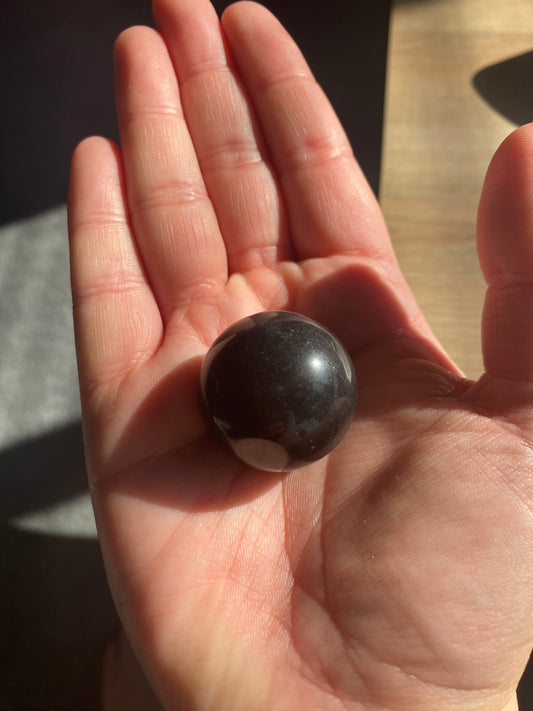 Black Obsidian Medium Sphere