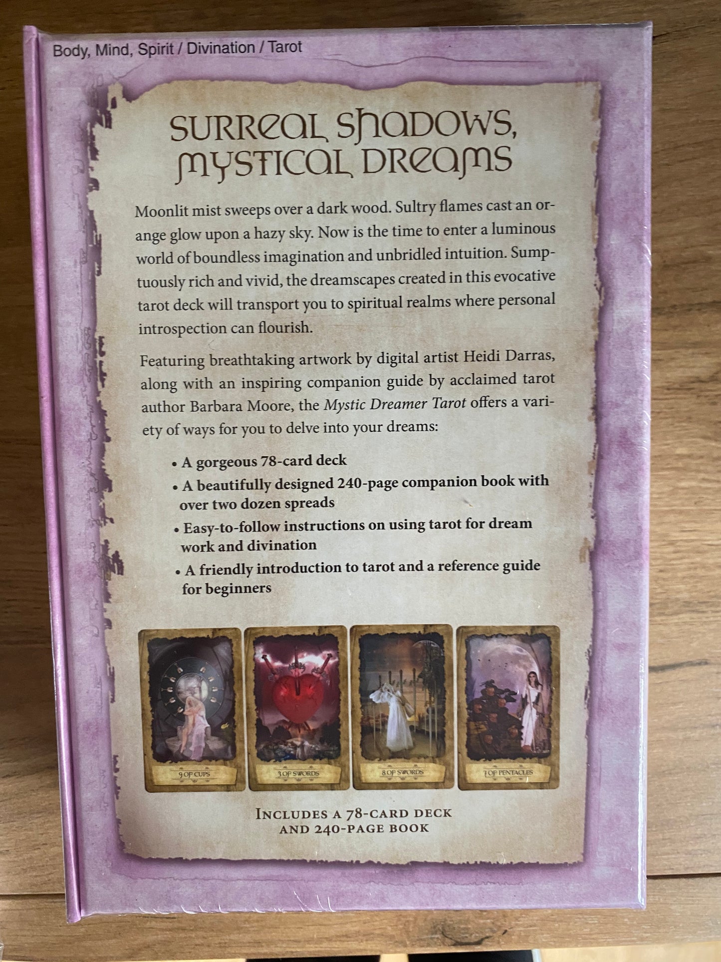 Mystic Dreamer Tarot Deck and Bag Set by Heidi Darras