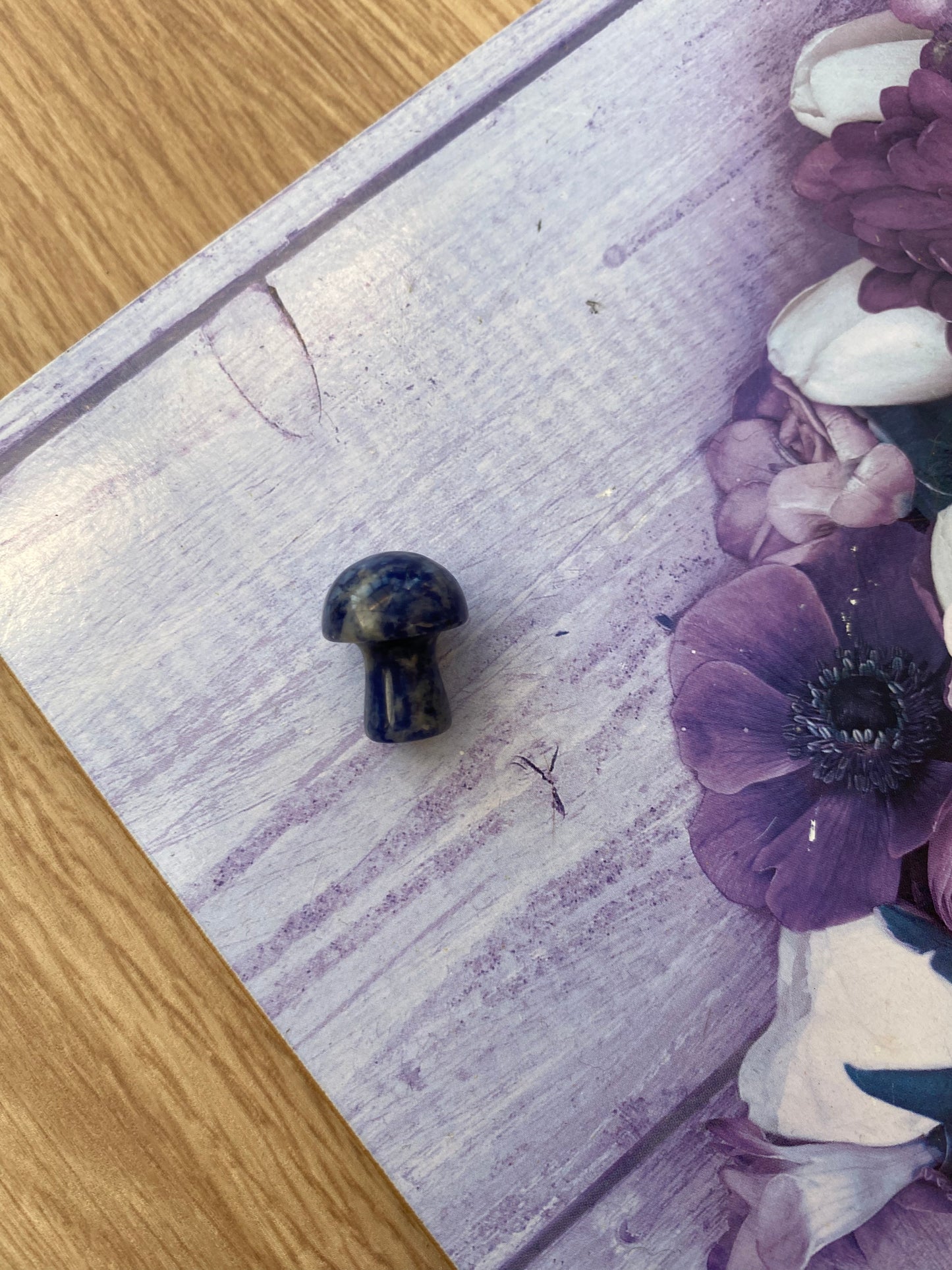 Sodalite Crystal Mushroom