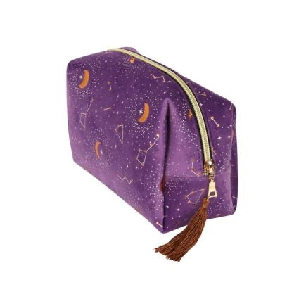 Purple Constellation Make-Up Bag