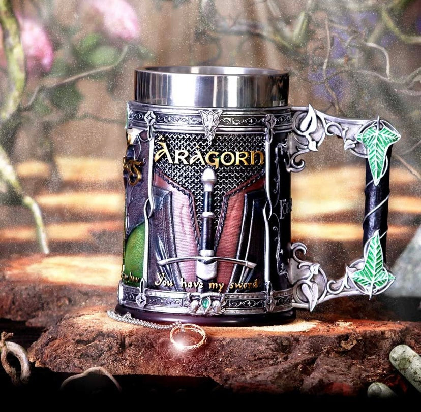 Official Lord of the Rings Fellowship Collectible Tankard