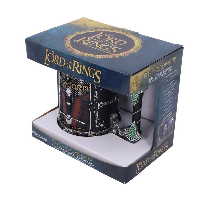 Official Lord of the Rings Fellowship Collectible Tankard