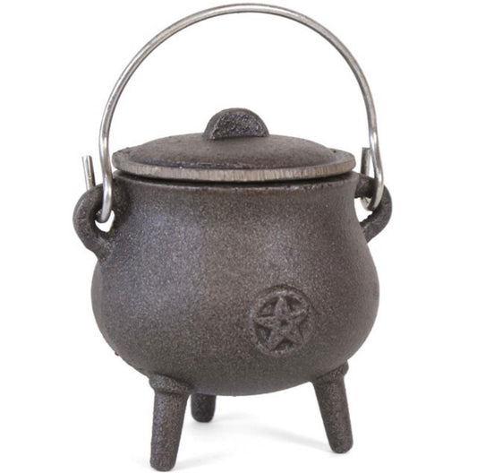 Cast Iron Pentacle Cauldron