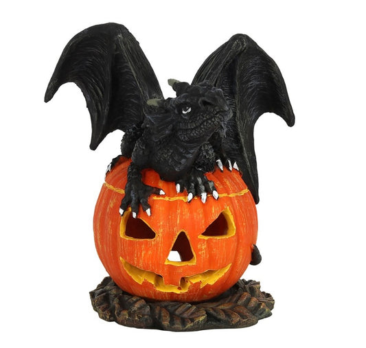 Trick or Treat Dragon Incense Cone Burner by Anne Stokes