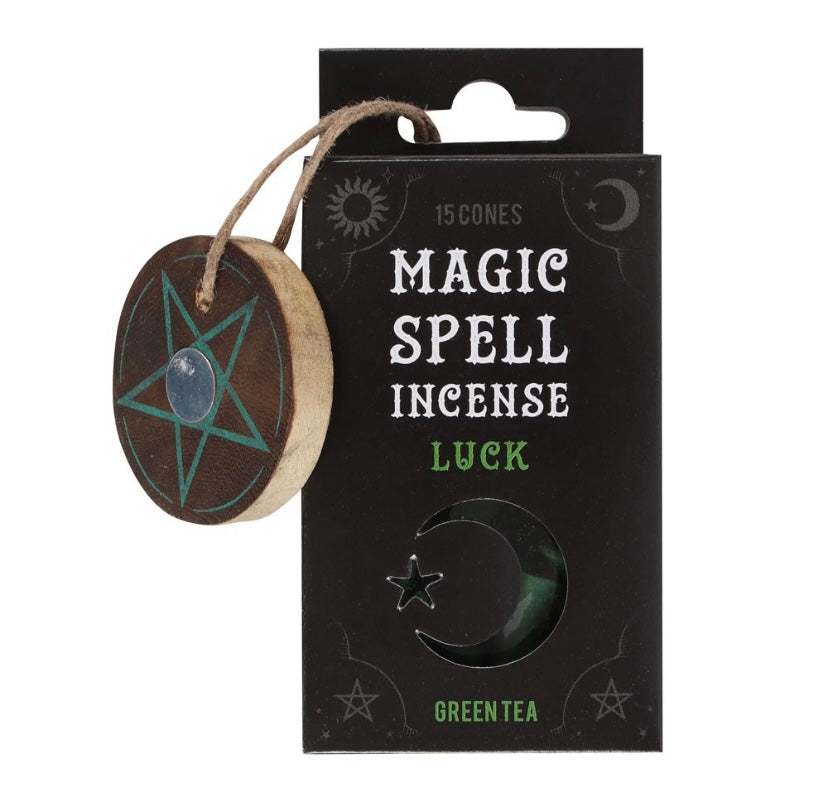 Green Tea ‘Luck’ Incense Cones