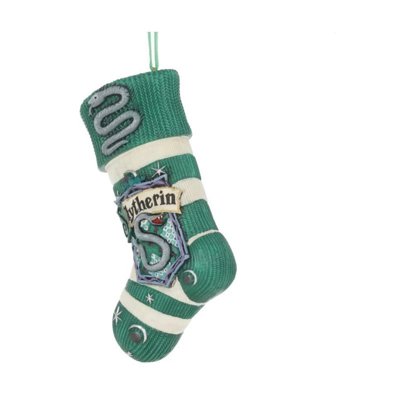 Official Harry Potter Slytherin Stocking Hanging Decoration