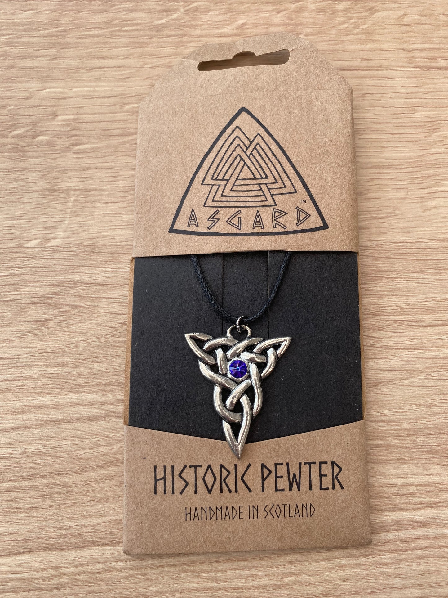 Celtic Trinity Knot Pendant Necklace