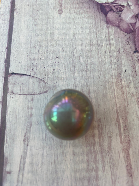 Mini Druzy Agate Aura Sphere