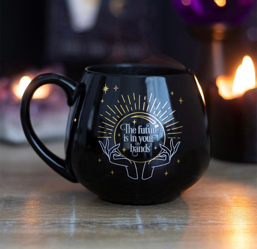 Black Fortune Teller Colour Changing Mug