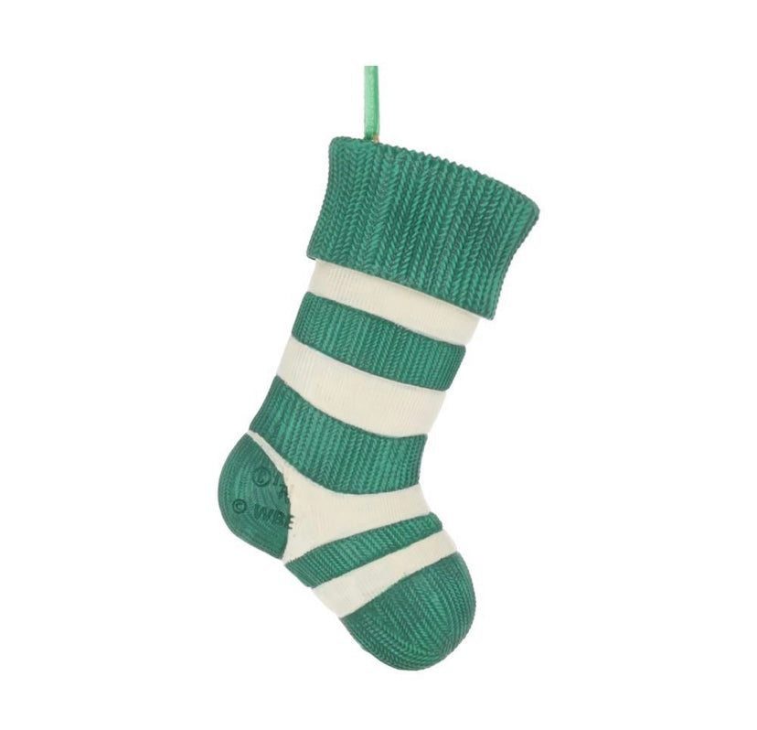 Official Harry Potter Slytherin Stocking Hanging Decoration