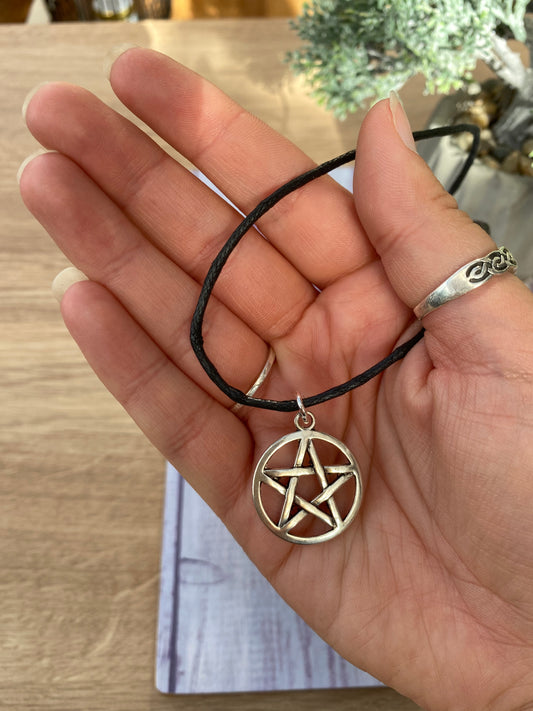 Pentacle Charm Necklace