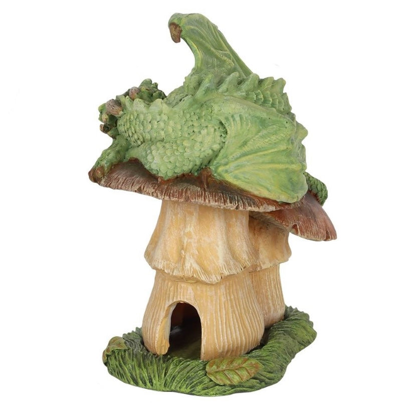 Green Dragon Incense Cone Burner by Anne Stokes