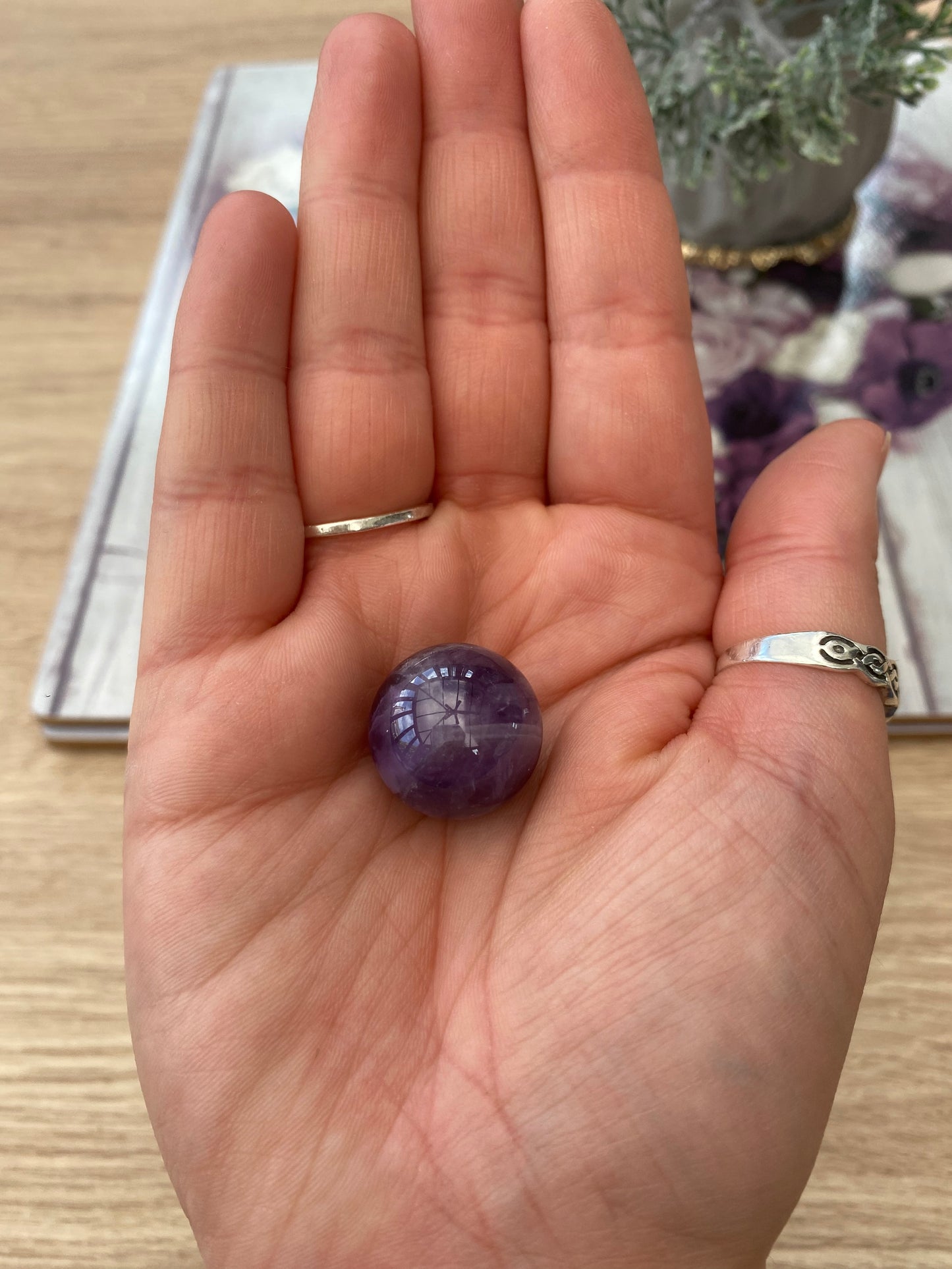 Amethyst Mini Sphere