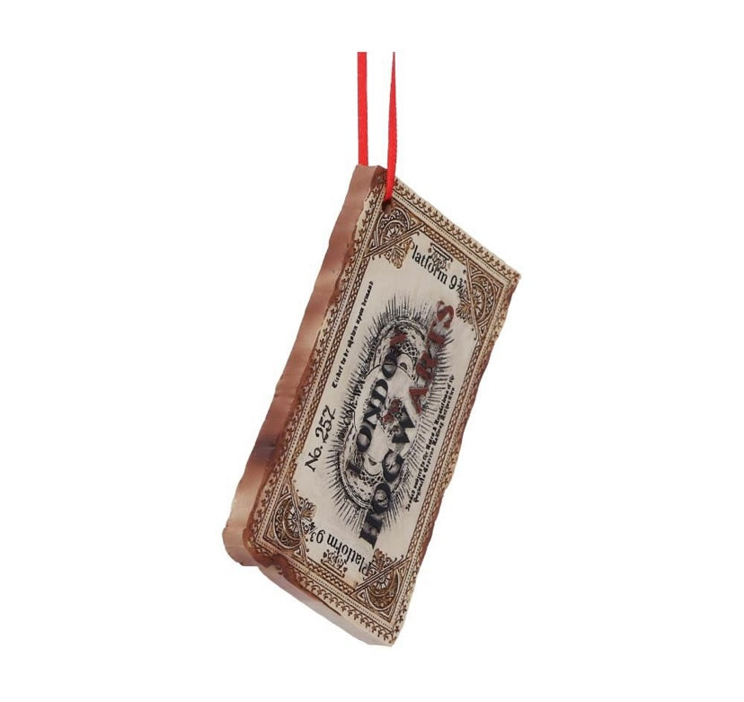 Official Harry Potter Hogwarts Express Ticket Hanging Decoration