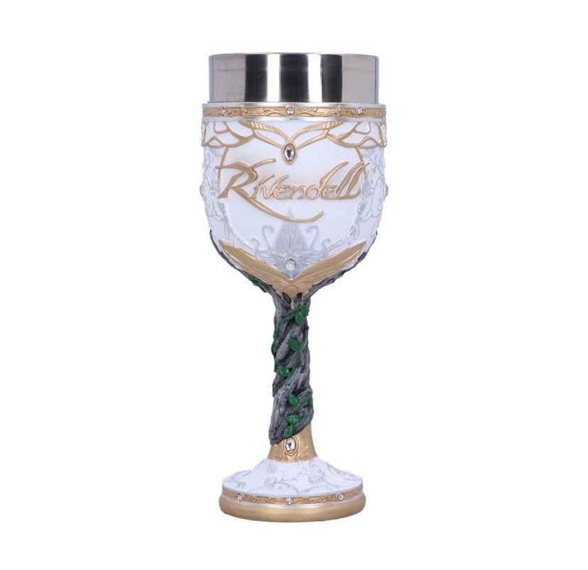 Official Lord of the Rings Rivendell Collectible Goblet