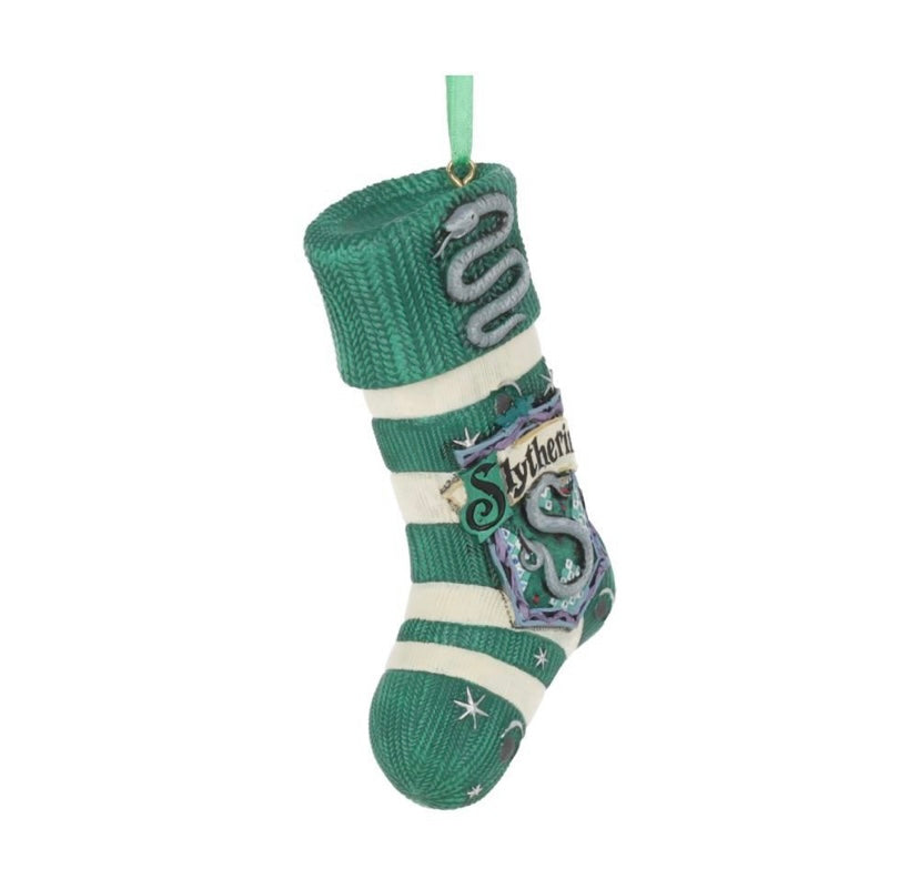 Official Harry Potter Slytherin Stocking Hanging Decoration
