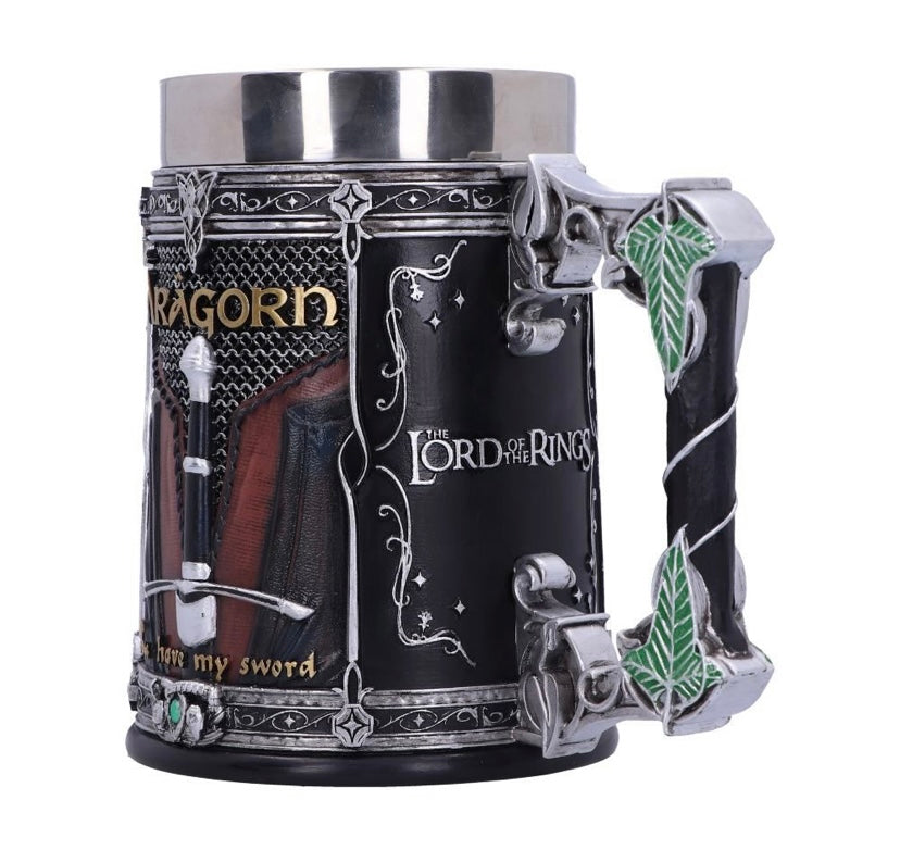 Official Lord of the Rings Fellowship Collectible Tankard