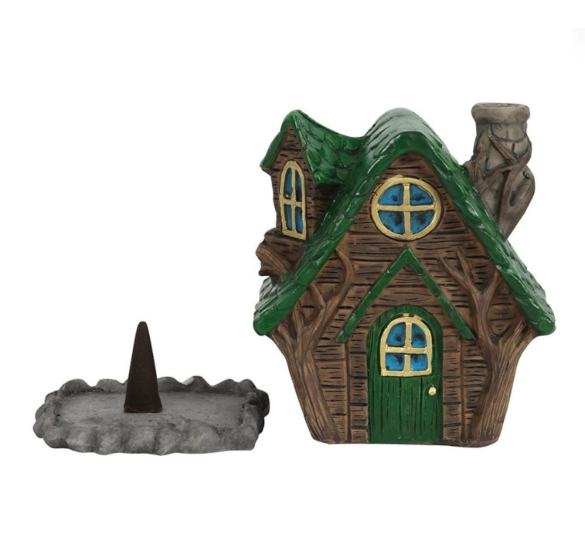 Woody Lodge Incense Cone Burner by Lisa Parker