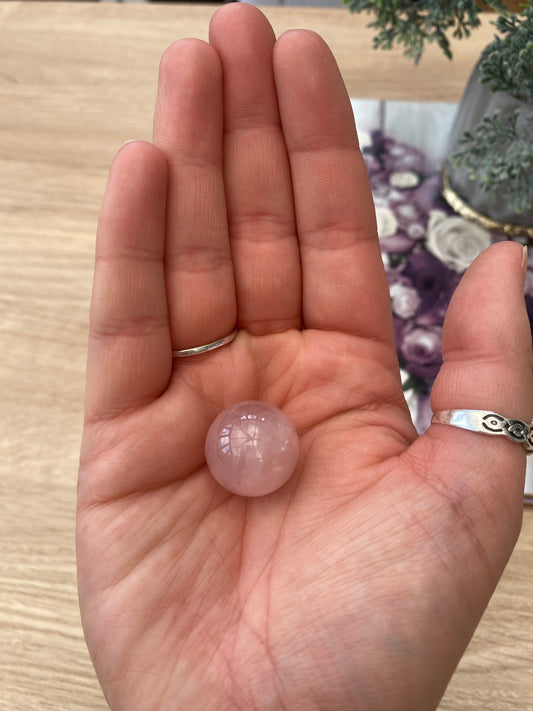 Rose Quartz Mini Sphere