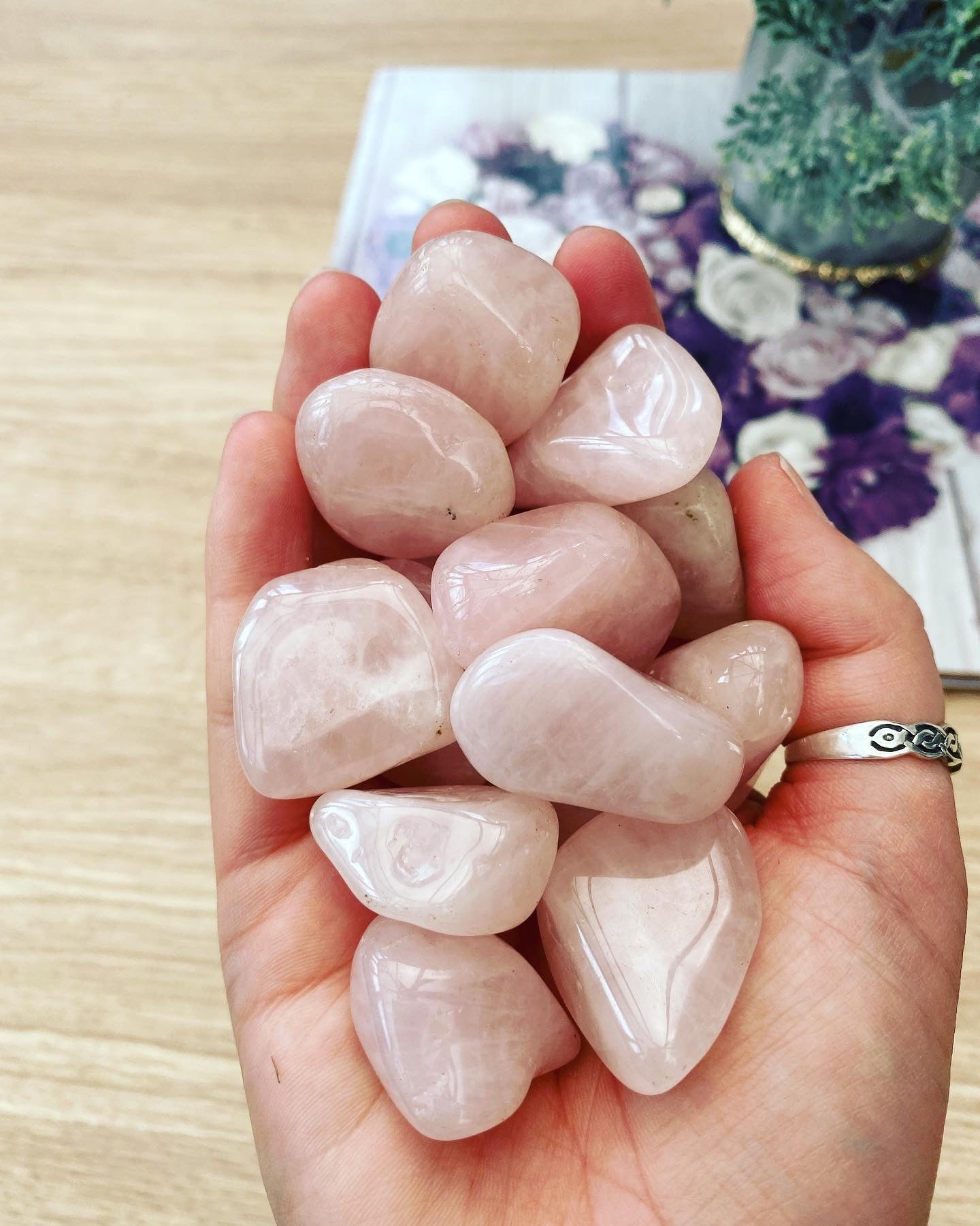 Rose Quartz Tumblestone