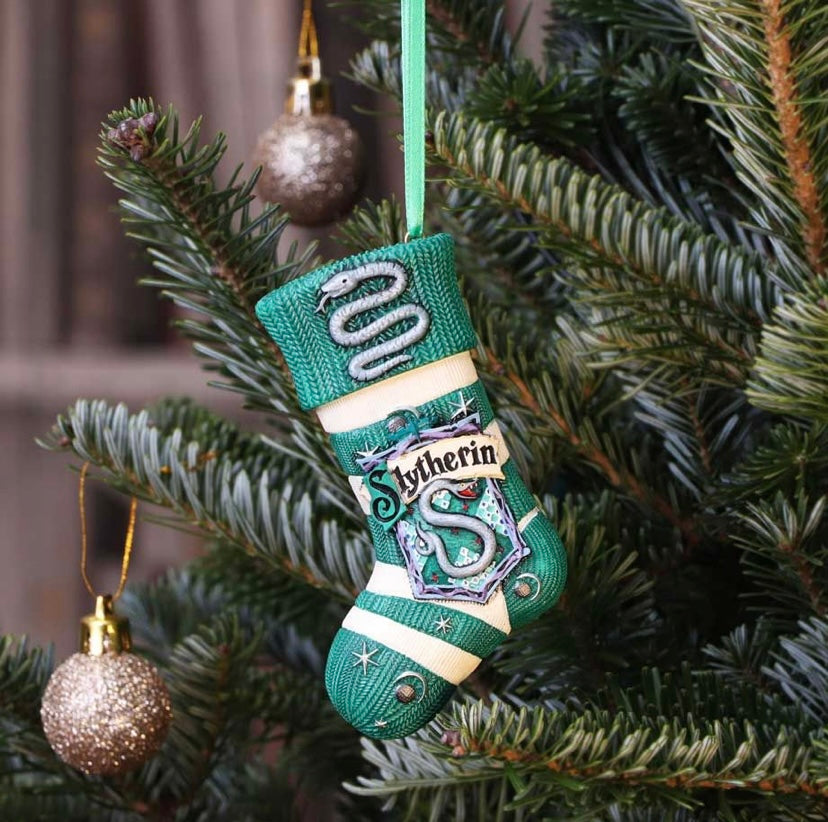 Official Harry Potter Slytherin Stocking Hanging Decoration