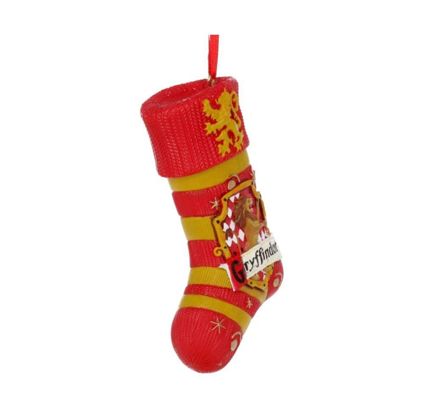 Official Harry Potter Gryffindor Stocking Hanging Decoration