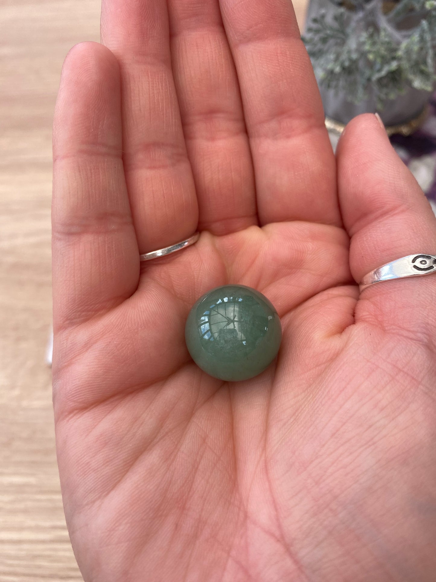 Green Aventurine Mini Sphere