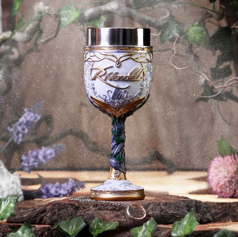 Official Lord of the Rings Rivendell Collectible Goblet