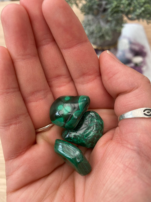 Malachite Tumblestone