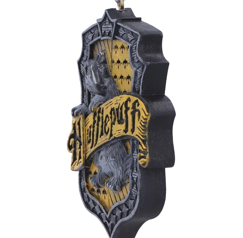 Official Harry Potter Hufflepuff Crest Hanging Ornament