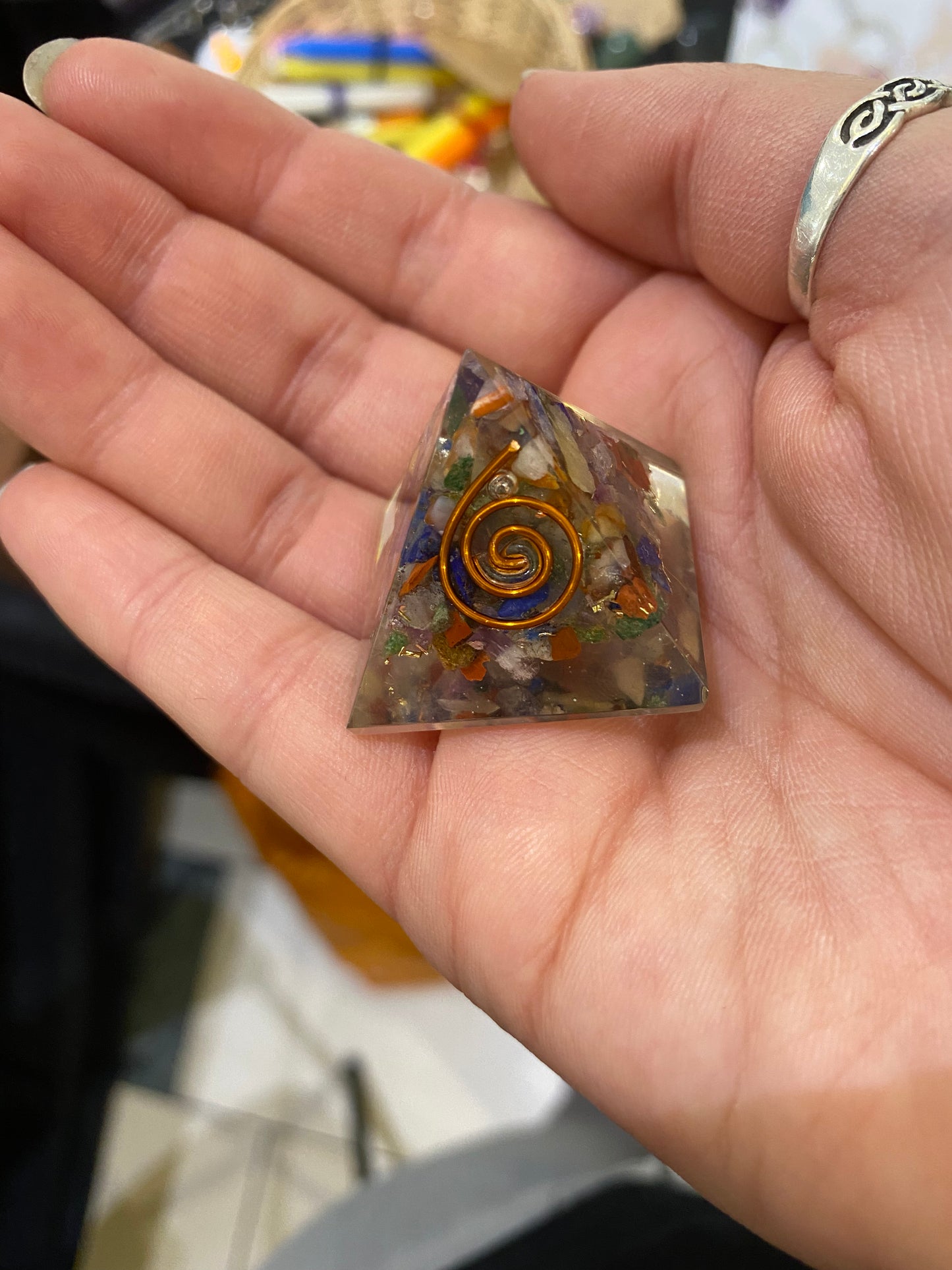 Mini Orgonite Pyramid