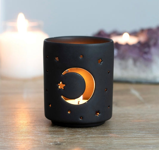 Mystical Moon Tealight Holder