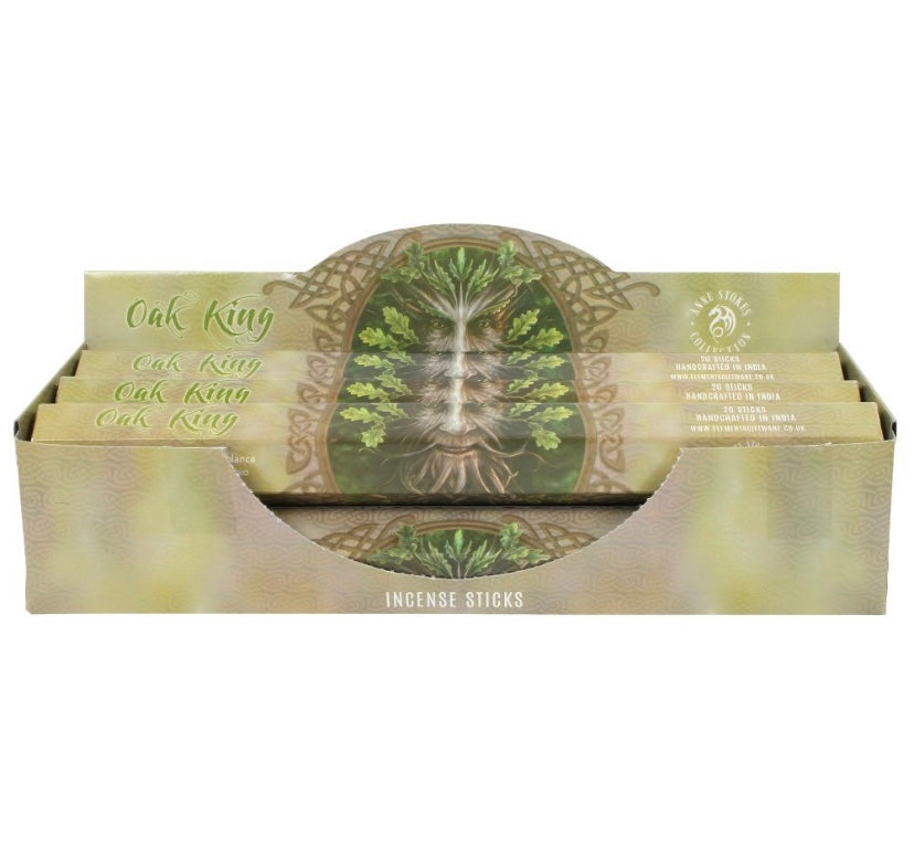 Oak King Incense Sticks by Anne Stokes