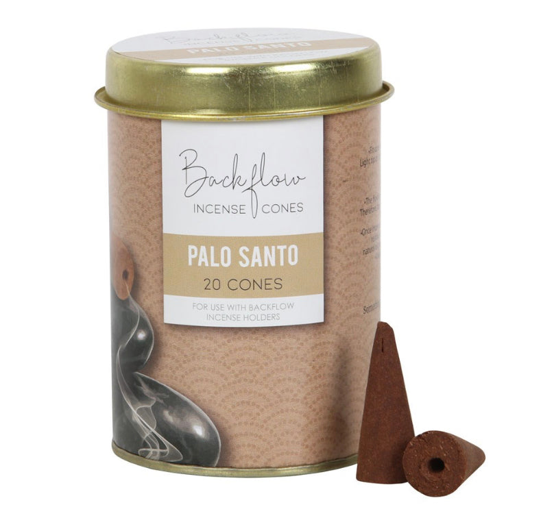 Vegan Palo Santo Backflow Incense Cones