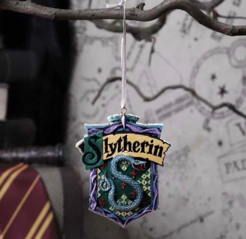 Official Harry Potter Slytherin Crest Hanging Ornament