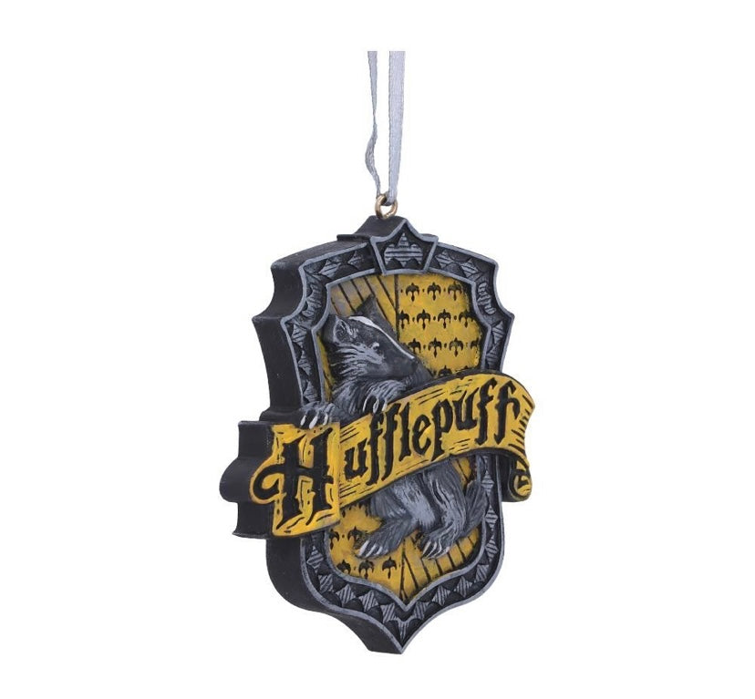 Official Harry Potter Hufflepuff Crest Hanging Ornament