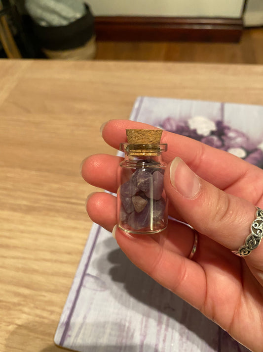 Lepidolite Small Crystal Jar