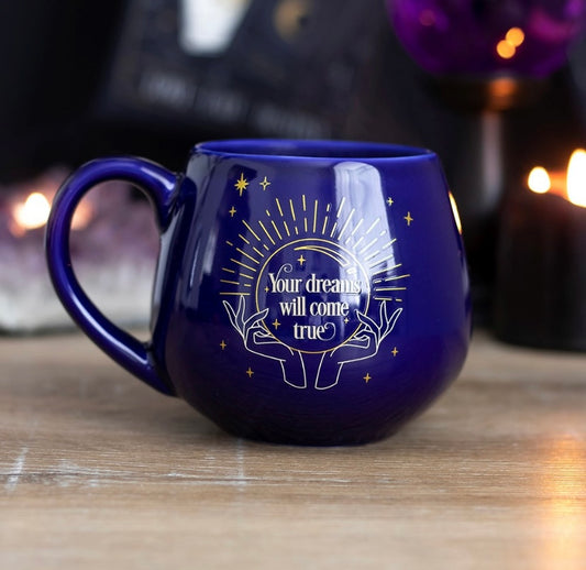 Blue Fortune Teller Heat Changing Mug