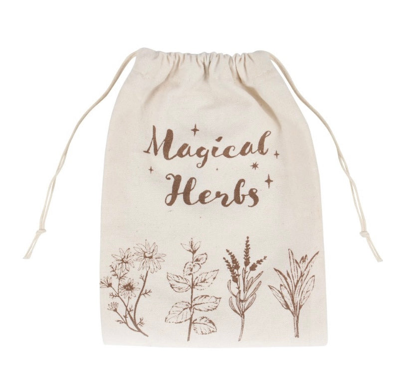 Cotton Herb Storage Bag