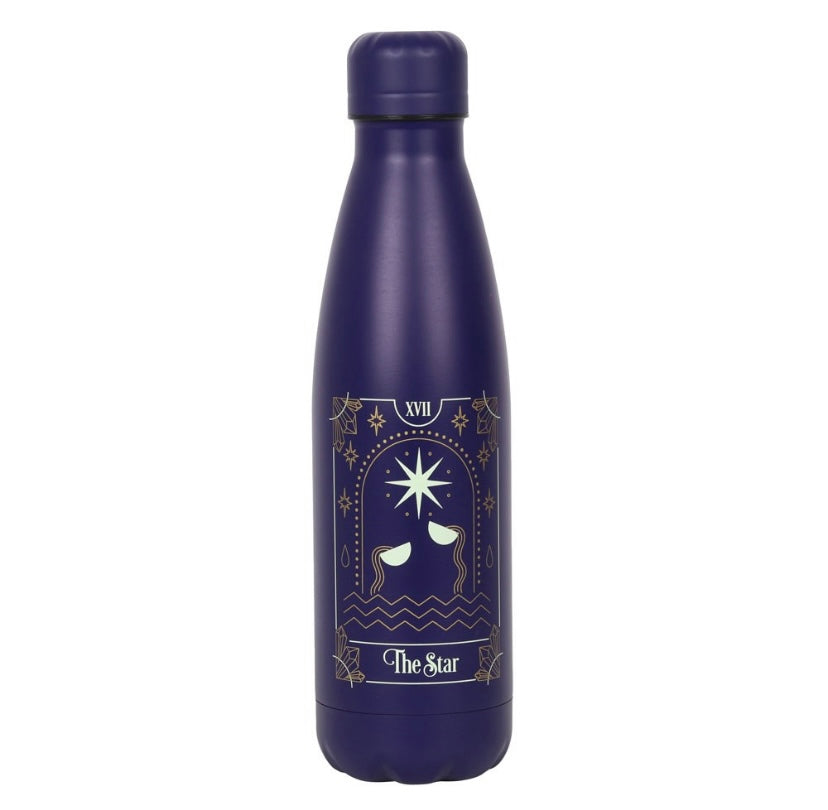 Star Tarot Metal Water Bottle