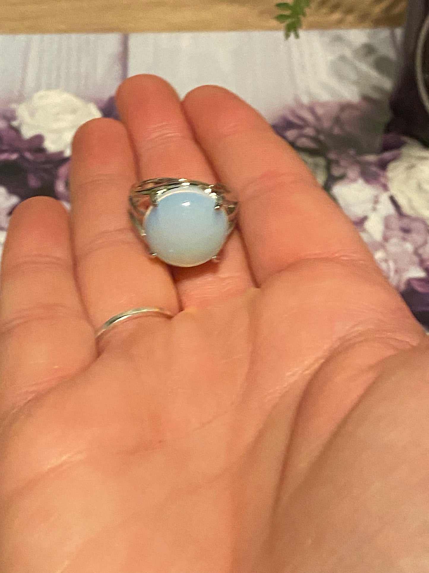 Opalite Crystal Ring