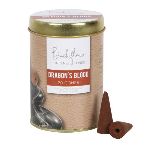 Vegan Dragon’s Blood Jumbo Backflow Incense Cones