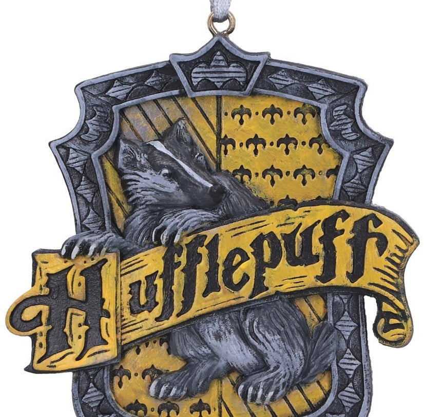 Official Harry Potter Hufflepuff Crest Hanging Ornament