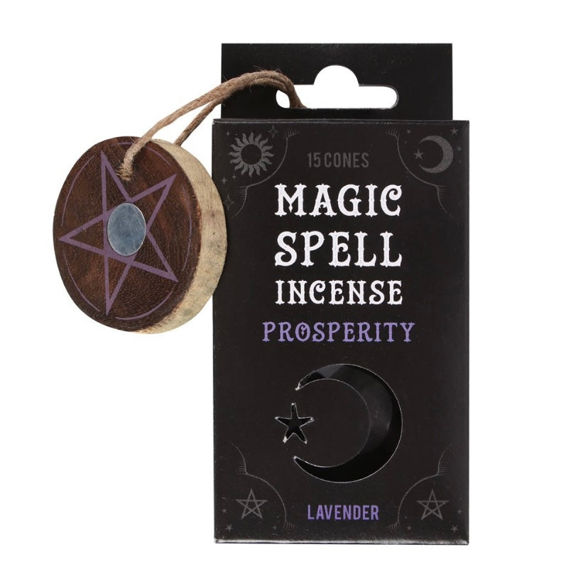 Lavender ‘Prosperity’ Spell Incense Cones