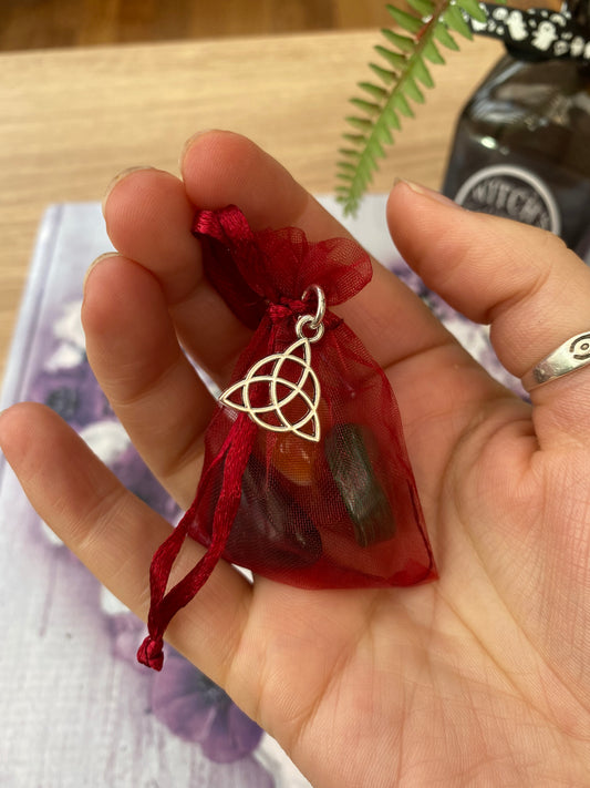 Mindfulness Crystal Pouch