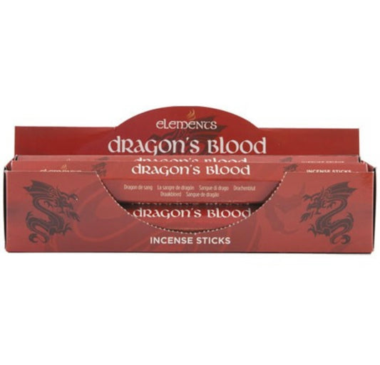 Dragon’s Blood Incense Sticks by Elements